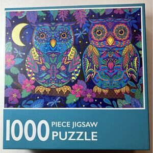 Wise Owls: 1000-Piece Jigsaw Puzzle for Nature Lovers vn